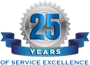 25 Years of Service Excellence